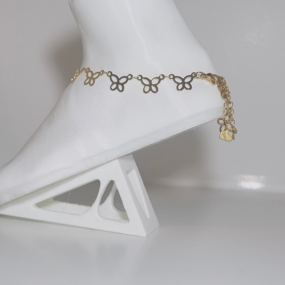 Surrounded butterflies anklet - Picture 2 of 3
